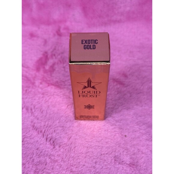 Jeffree Star Other - New! Exotic Gold Jeffree Star Liquid Skin Frost Highlighter Shine BNIB NWT NIB